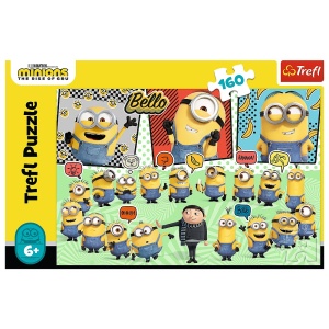 PUZZLE TREFL 160 MINIONII AVENTURA MINIONILOR - Img 3