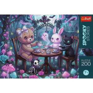PUZZLE TREFL 200 POVESTI INFRICOSATOARE SEARA FERMECATA - Img 3