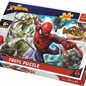 Puzzle Trefl 200piese- Spiderman Nascut Supererou