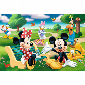 PUZZLE TREFL 24 MAXI MICKEY MOUSE INTRE PRIETENI - Img 2