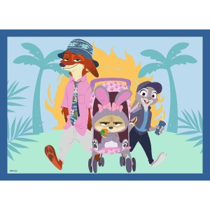 PUZZLE TREFL 4IN1 ZOOTOPIA PLINA DE AVENTURI - Img 5