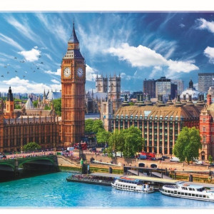 PUZZLE TREFL 500 O ZI CU SOARE LA LONDRA - Img 6