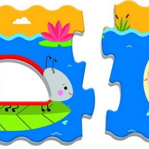 PUZZLE TREFL BABY CLASIC SORTEAZA FORMELE 12 PIESE - Img 5