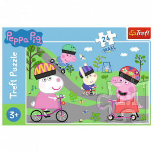 Puzzle Trefl Maxi, Peppa Pig, 24 piese - Img 3