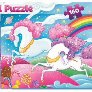 Puzzle Trefl, Unicorni, 160 piese - Img 3