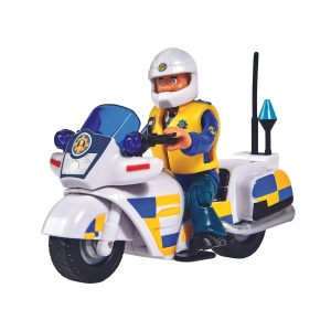 SAM POLICE MOTOCICLETA FIGURINA - Img 2