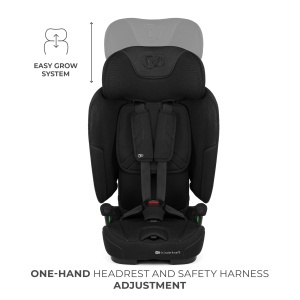 SCAUN AUTO KINDERKRAFT FIX2GO 76-150 CM, BLACK - Img 6