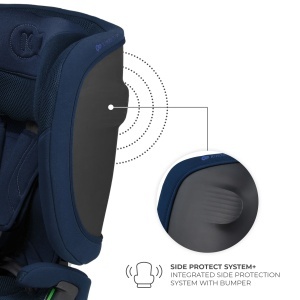 SCAUN AUTO KINDERKRAFT FIX2GO 76-150 CM, NAVY - Img 8