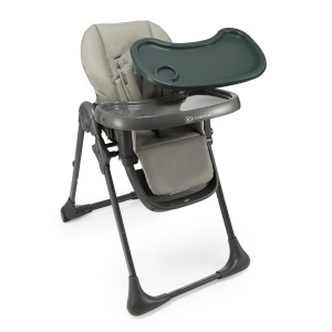 Scaun de Masă Kinderkraft Tummie Pliabil și Compact – Grey - Img 5