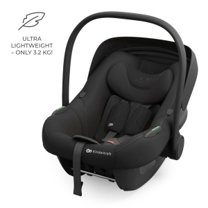SCOICA AUTO KINDERKRAFT I-LITE 40-87 CM, BLACK - Img 3