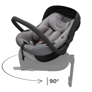 SCOICA AUTO KINDERKRAFT I-LITE 40-87 CM, GREY - Img 4
