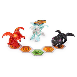 Set 3 Figurine Bakugan Evolutions Starter Pack Eenoch Ultra, Neo Pegatrix si Pharol - Img 3