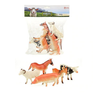 Set 5 figurine animale domestice, Toi - Toys, +3 ani - Img 4