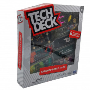 Set 6 mini placi skateboard, Tech Deck, Bonus Pack, Primitive - Img 2