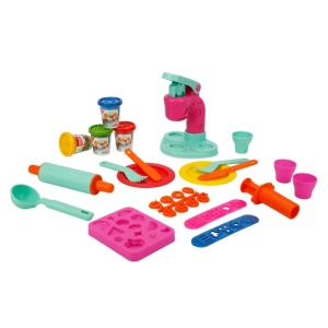 Set creativ de modelare, Crafy, Fabrica de inghetata, 29 piese - Img 4