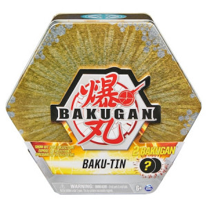 Set de joaca Bakugan - Baku-tin, Auriu Turtonium si Vicerox - Img 6