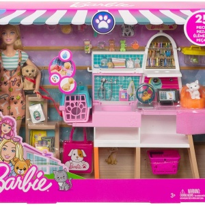 Set De Joaca Barbie Estate, Magazin cu Accesorii pentru Animalute - Img 2
