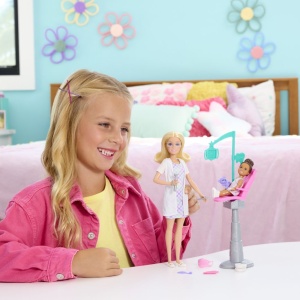 Set de joaca Barbie You can be - Dentist, blonda - Img 3
