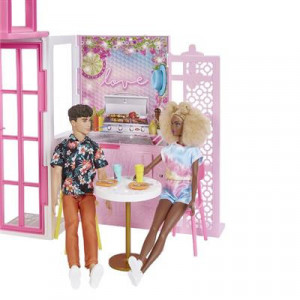 Set de Joaca, Casuta Barbie cu Papusa si Accesorii - Img 4