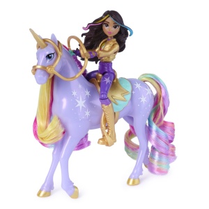Set de joacă Spin Master Unicorn Academy, figurine detaliate și accesorii, multicolor, 25.40x40.64x7.62cm - Img 10