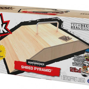 Set de Joaca Tech Deck, Rampa din lemn Shred Pyramid