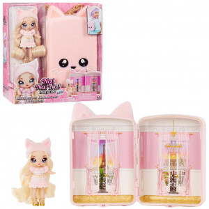 Set papusa Na! Na! Na! Surprise, Mini Backpack Parisian Kitty - Img 2