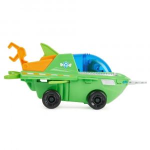 Set Paw Patrol, Vehicul cu peste ferastrau Aqua Pups si figurina Rocky - Img 5