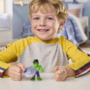 SPIDEY SI PRIETENII LUI UIMITORI MARVEL SET FIGURINA HULK SI ACCESORII - Img 3