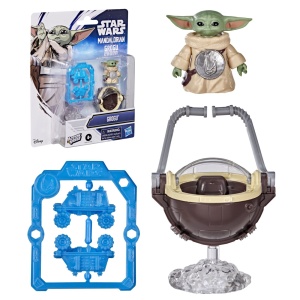 STAR WARS MANDALORIAN SI GROGU ACTION VERSE SET FIGURINA GROGU SI ACCESORII - Img 5