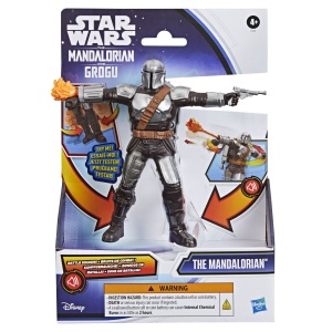 STAR WARS MANDALORIANUL SI GROGU SET FIGURINA MANDALORIANUL CU SUNETE DE LUPTA SI ACCESORII