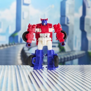 TRANSFORMERS CYBERWORLD ROBOT OPTIMUS PRIME CONVERTIBIL 10CM - Img 7