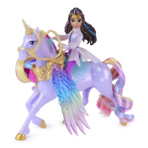 UNICORN ACADEMY SET MAGIA ARIPILOR CU PAPUSA SOPHIA SI UNICORNUL WILDSTAR CU ACCESORII - Img 10
