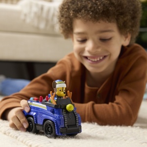 Vehicul si Figurina Paw Patrol, Chase Holiday Cruiser - Img 3