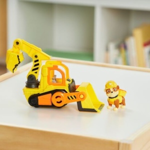 Vehicul tematic pentru copii Paw Patrol, Rubble si Buldozer - Img 8