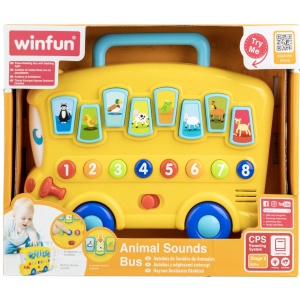 WINFUN AUTOBUZ CU SUNETE SI LUMINI