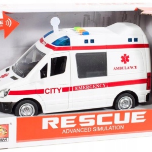 Ambulanta interactiva Malplay, cu sunete si lumini 1:16