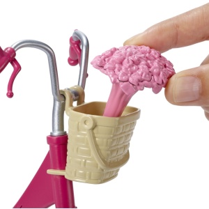 BARBIE BICICLETA ROZ LUI BARBIE - Img 6