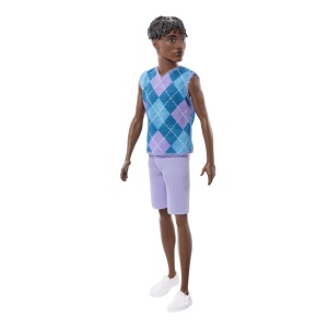 BARBIE PAPUSA BAIAT FASHIONISTAS CU PAR AFRO - Img 6