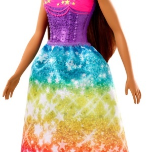BARBIE PAPUSA PRINTESA DREAMTOPIA CU CORONITA GALBENA - Img 2