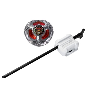 BEYBLADE X LET IT RIP SET LANSATOR SI ROATA SHATTER HORUS 9-65GB - Img 2