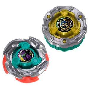 BEYBLADE X SET SNEAK ATTACK CUTTER SHINOBI LF SI RAMPART AEGIS GB - Img 10