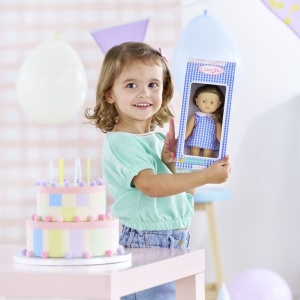 COROLLE LTC PAPUSA MINI COROLLINE ROMY ROCHITA ALBASTRA 20CM - Img 3