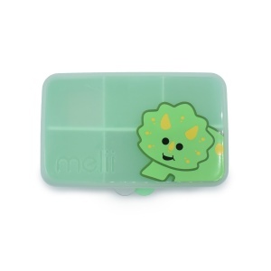 CUTIE SNACK 6 COMPARTIMENTE, MELII, PRINT DINOZAUR