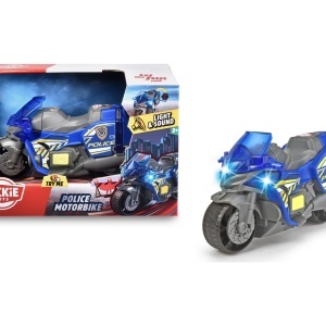 DICKIE MOTOCICLETA DE POLITIE 15CM