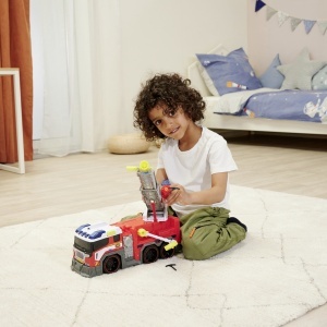 DICKIE TOYS MASINA DE POMPIERI CU LUMINI SI SUNETE 37.5CM - Img 5