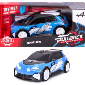 DICKIE TOYS PULL BACK MOTORSPORTS MASINA ALPINE A 290 28CM