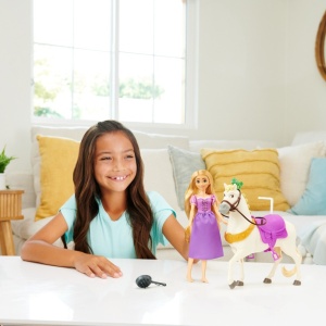 DISNEY PRINCESS SET PAPUSA RAPUNZEL SI CALUL MAXIMUS - Img 5