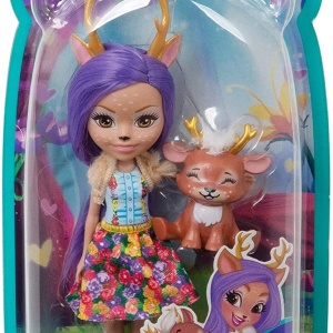 ENCHANTIMALS PAPUSI CU ANIMALUTE DANESSA DEER SI SPRINT