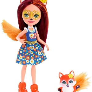 ENCHANTIMALS PAPUSI CU ANIMALUTE FELICITY FOX SI FLICK - Img 2