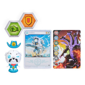 Figurina Bakugan Cubbo - Sheriff Alb - Img 3